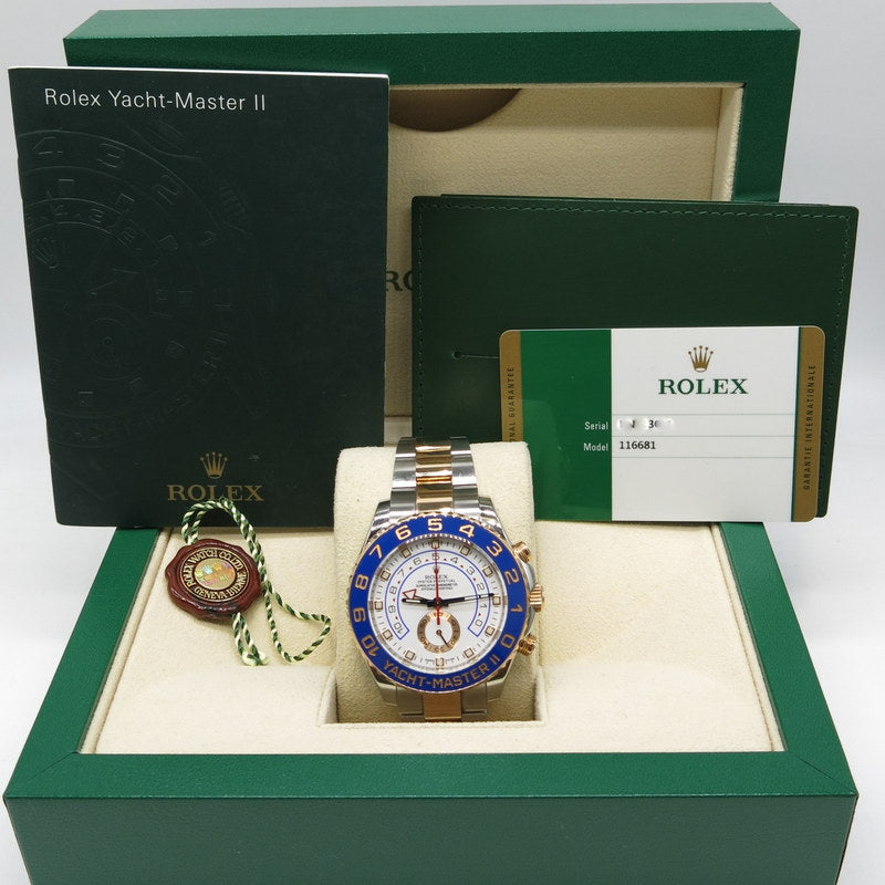Rolex Yachtmaster II- ref.116681 - Ø 44mm - Jahr: 2016 - Fullset - LC150