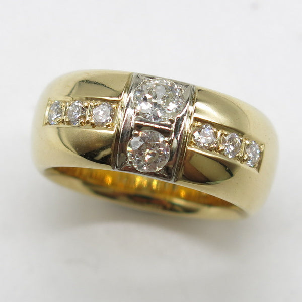 750/- Gold Diamant Ring ca.1.20ct. TW SI1 - Gr.60