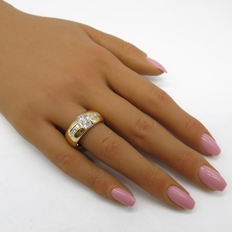 750/- Gold Diamant Ring ca.1.20ct. TW SI1 - Gr.60