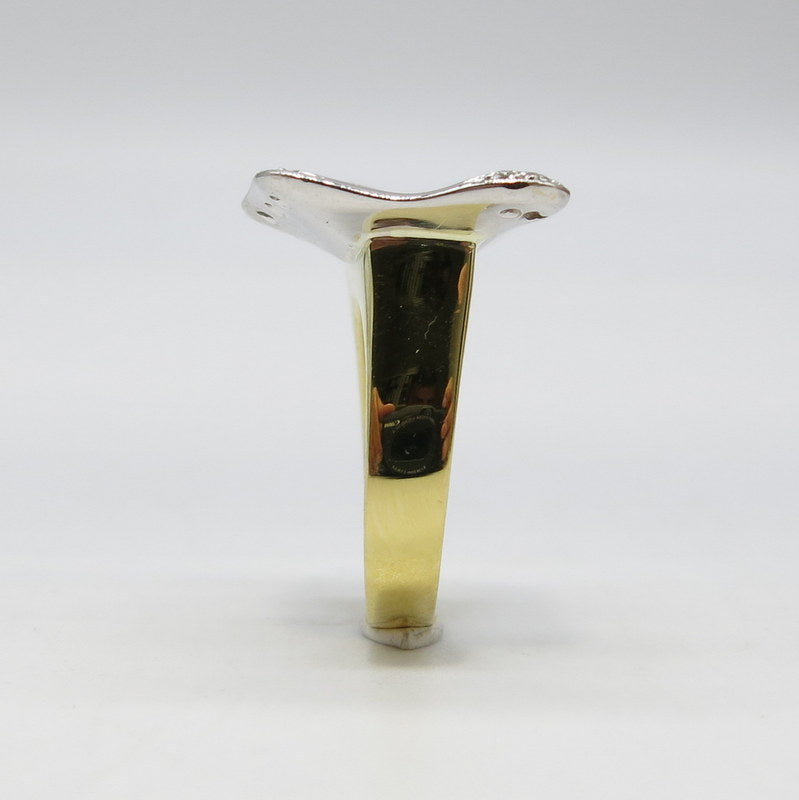 750/- Gold Diamant Ring ca.0.25ct. TW SI1 - Gr.54