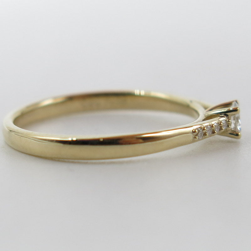 585/-er Gold Solitärring mit Brillanten ca.0.19ct. TW SI1 - Gr.54