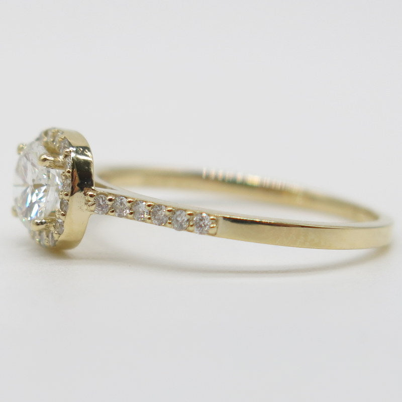 585/-er Gold Solitärring mit Brillanten ca.0.67ct. TW SI1 - Gr.54