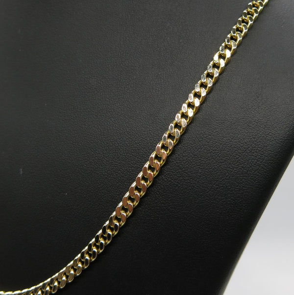 585/-er Gelbgold - Panzerkette - L: 60cm - ca.14.32gr.