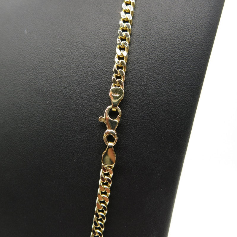 585/-er Gelbgold - Panzerkette - L: 60cm - ca.14.32gr.