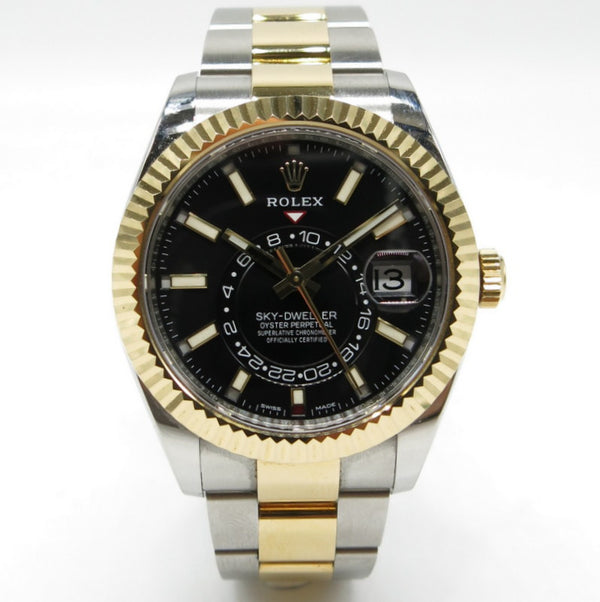 Rolex Sky-Dweller - Stahl / Gold - ref.326933 - Ø 42mm - Jahr: 2021 - LC100