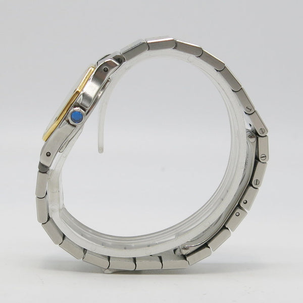 Cartier Santos Octagon - ref.187903 - Stahl/Gold - Ø25mm - Jahr: 1991 - Fullset