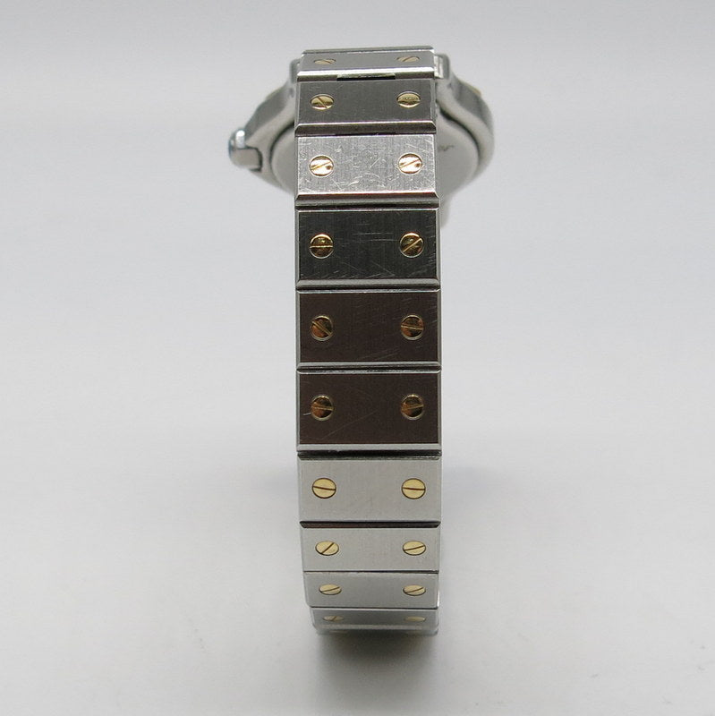 Cartier Santos Octagon - ref.187903 - Stahl/Gold - Ø25mm - Jahr: 1991 - Fullset