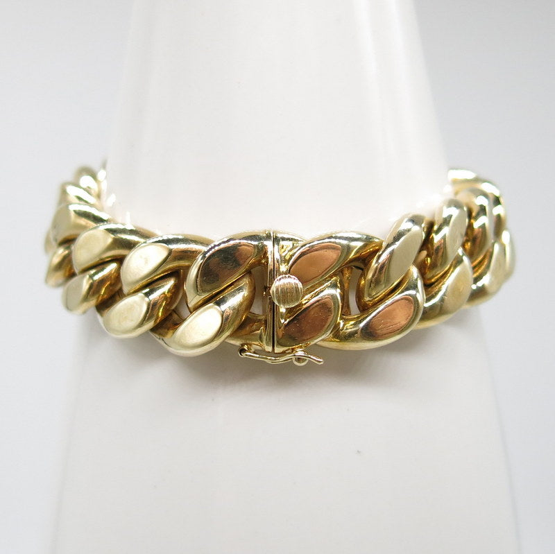 585/-er Gold - Panzerkette Armband - Ø 14mm - L: 19cm – Gold Art Juwelier