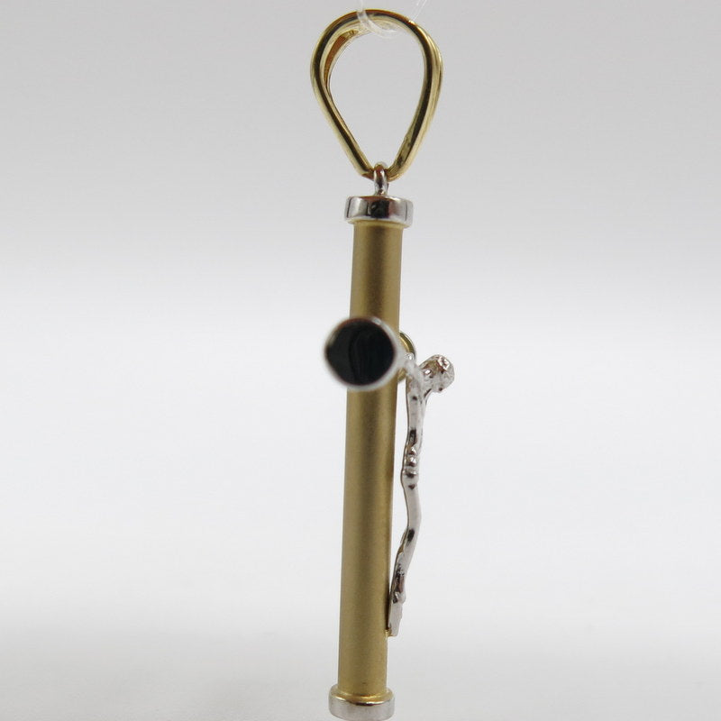 585/-er Gold - Kreuz Anhänger - ca.2.35gr.