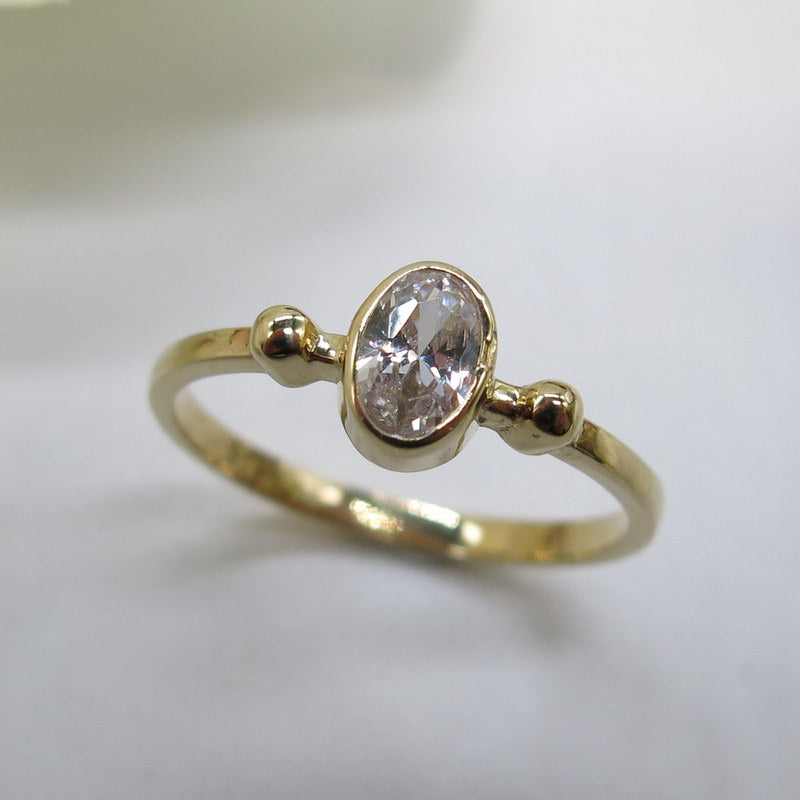 585/-er Gold Hera Ring - Gr.56