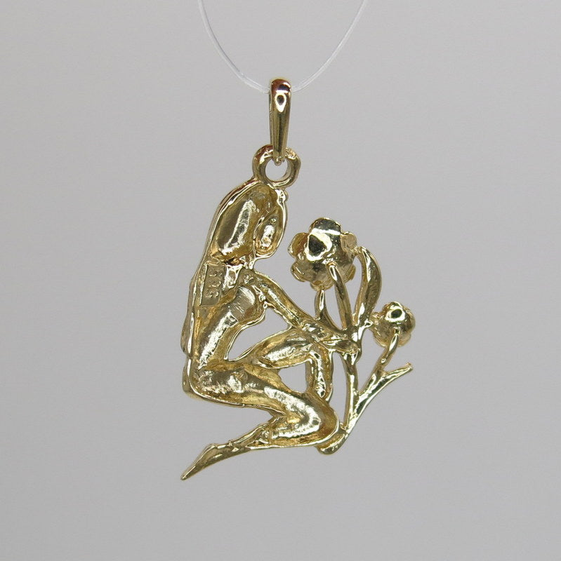 585/-er Gold - Jungfrau Anhänger Sternzeichen Gold ca.3.60gr. Art – Juwelier 
