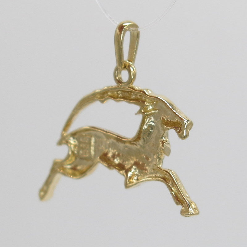 Art 585/-er Gold Gold Sternzeichen - Steinbock Juwelier Anhänger – - ca.3.50gr.