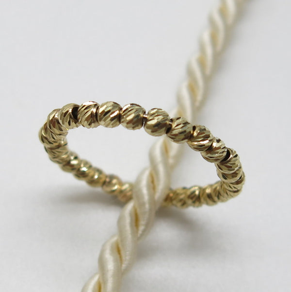 585/- Gold Dorika Kugel Ring