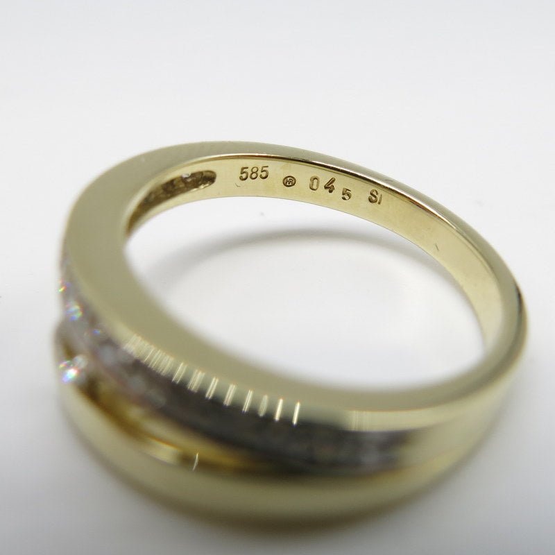 585/-er Gold Ring - Brillant ca.0.45ct. - Gr.56