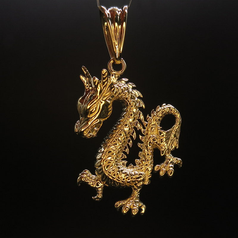 585/-er Gold - Drachen Dragon Anhänger Figur - ca.12.80gr.