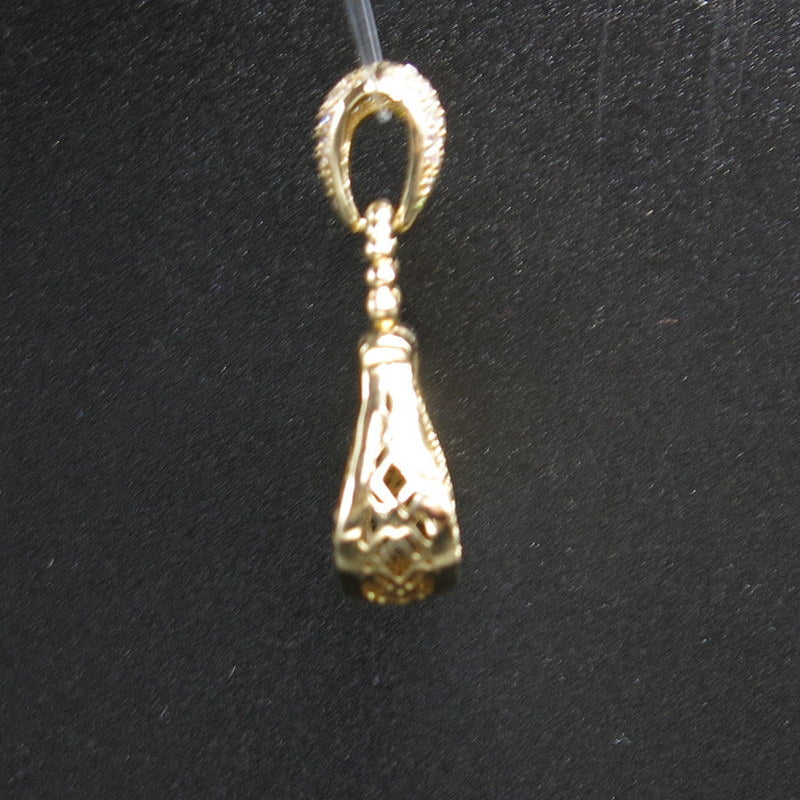 585/-er Gold - Tasche / Handtasche Anhänger mit Zirkonia - ca.6.10gr.