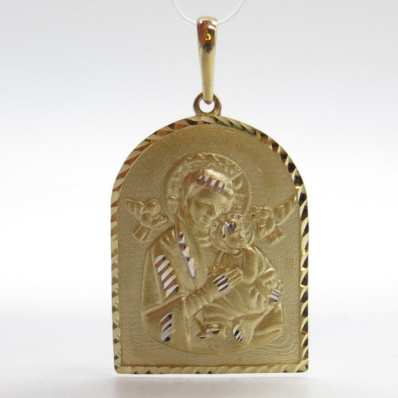 585/-er Gold - Maria & Jesus Anhänger - ca.5.51gr.