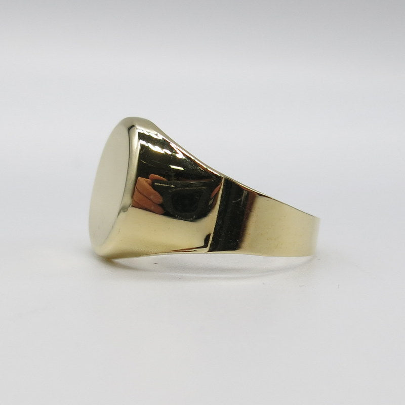 585/-er Gold - Siegelring Herrenring - Gr.65 - ca.4.65gr.
